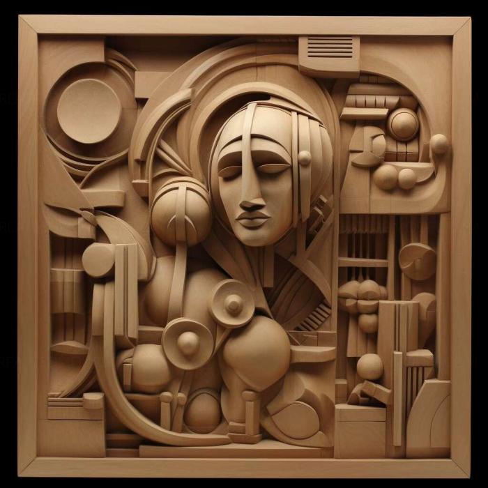 نموذج ثلاثي الأبعاد لآلة CNC 3D Art 